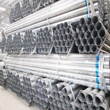 Tubo saldato galvanizzato a freddo SA192